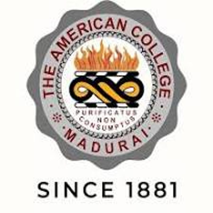 Bachelor of Science [B.Sc] (Computer  Science) at The American College, Madurai